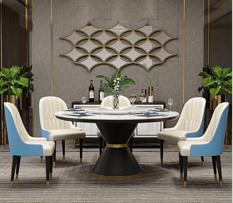 mẫu bàn ăn đẹp 10 ghế ăn đẹp