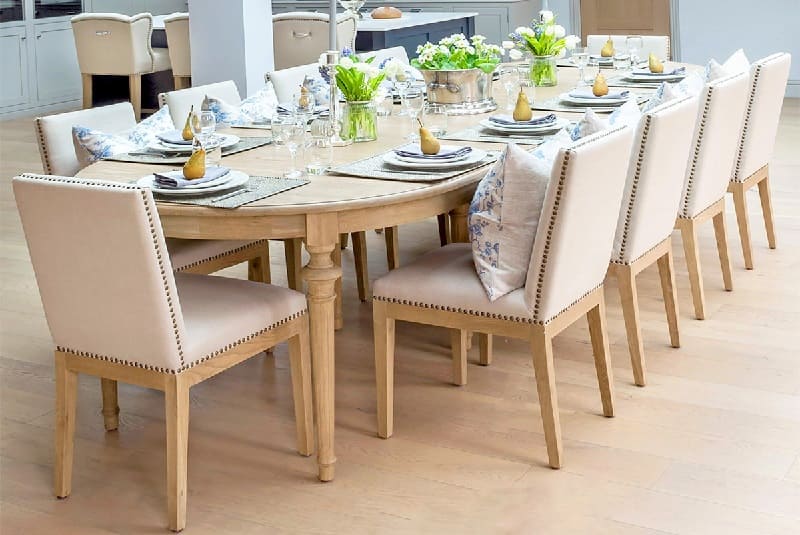 mẫu bàn an đẹp 10 ghế