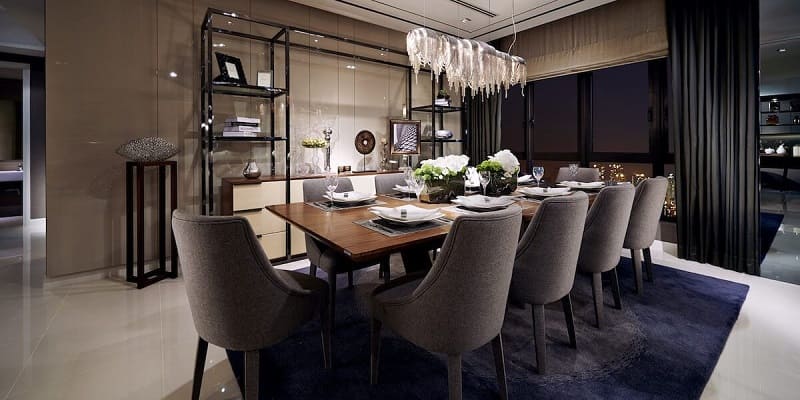 mẫu bàn ăn đẹp 10 ghế ăn đẹp