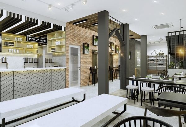 Quán trà sữa The Alley