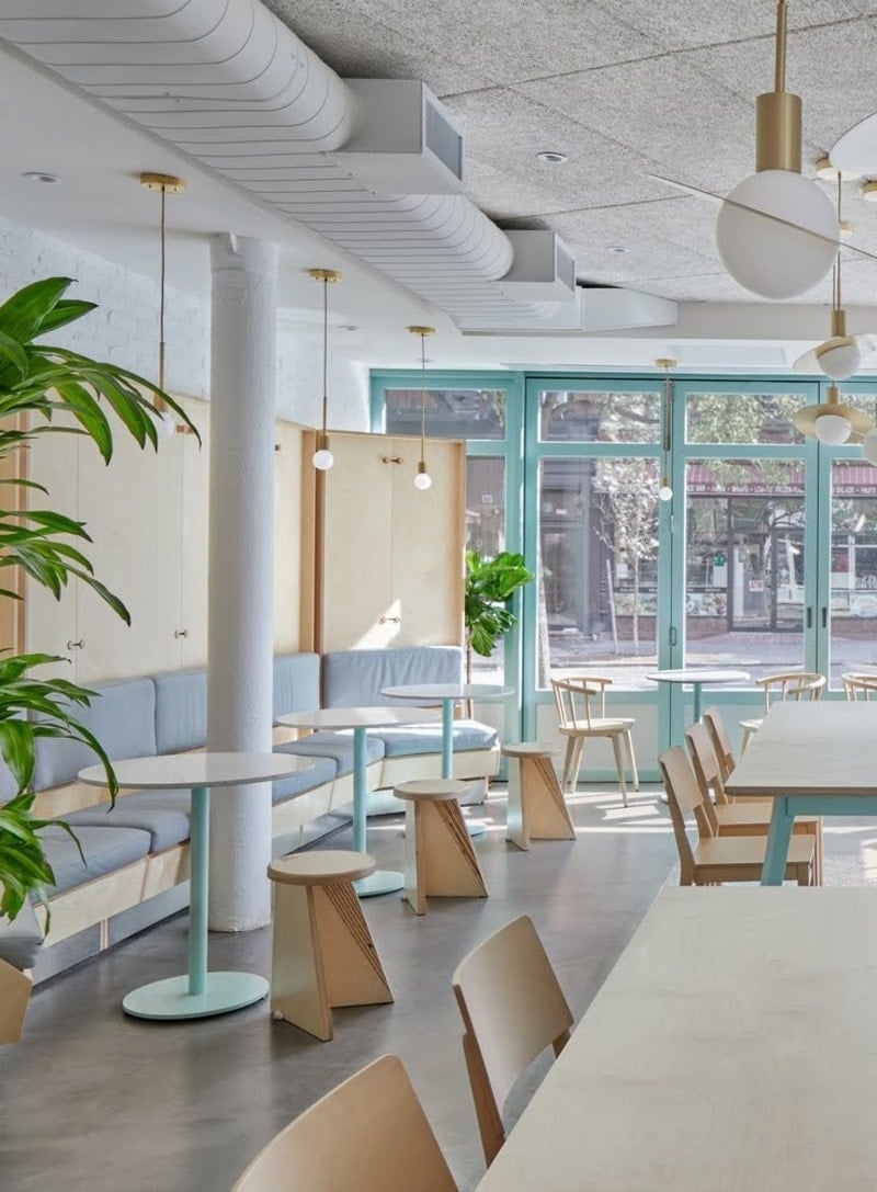 trang trí quán cafe