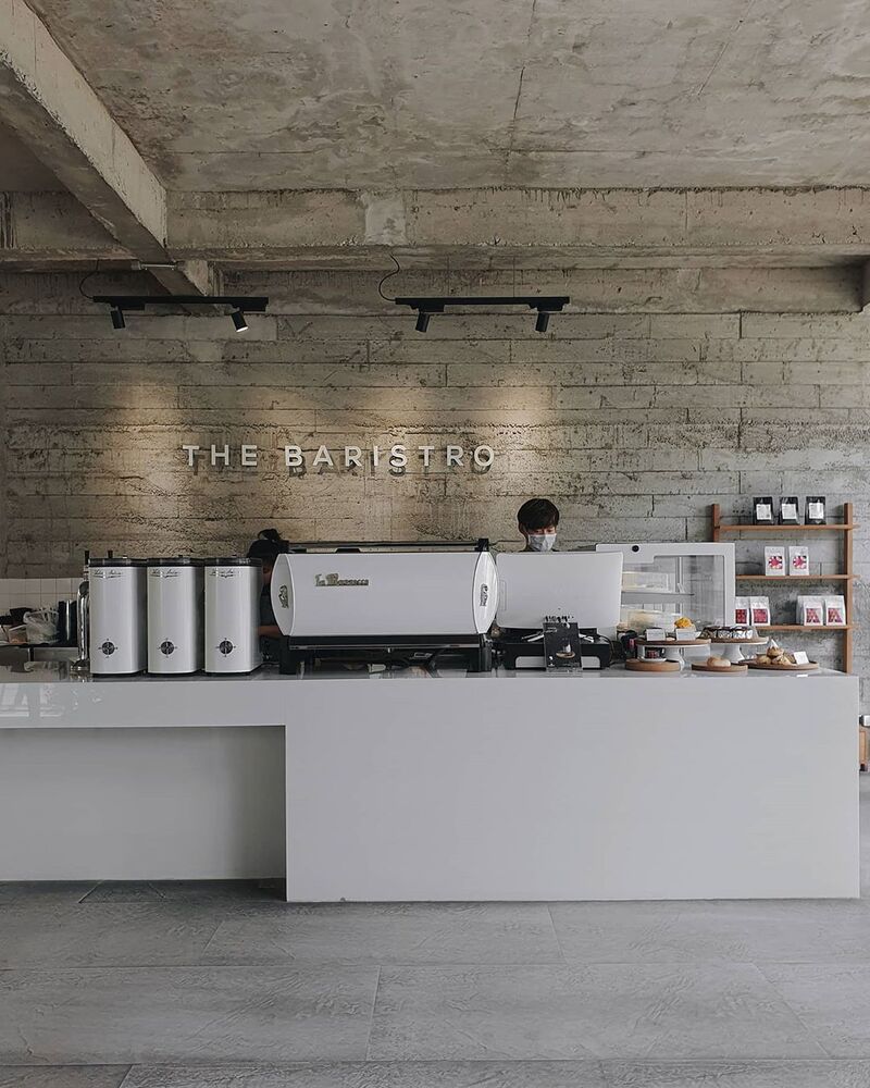 bố trí quầy pha chế