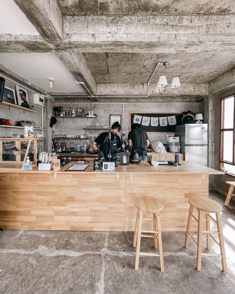 bố trí quầy pha chế