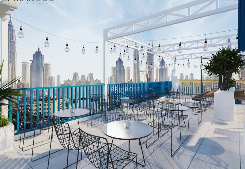 trang trí sân thượng