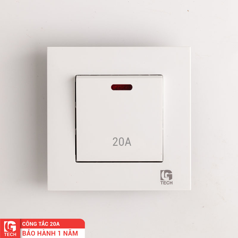 Công tắc 20A cho bình nóng lạnh LG Tech LG-F21-024