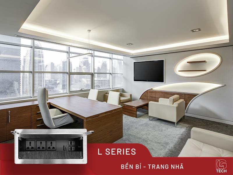 Ổ cắm điện gắn mặt bàn đa năng sản phẩm hữu dụng không thể thiếu, trái tim của bàn hội họp. Đây là nơi diễn ra nhiều cuộc họp quan trọng bao gồm các thuyết trình với các phương tiện đa dạng. Chính vì thế nguồn điện cho các thiết bị là không thể thiếu.