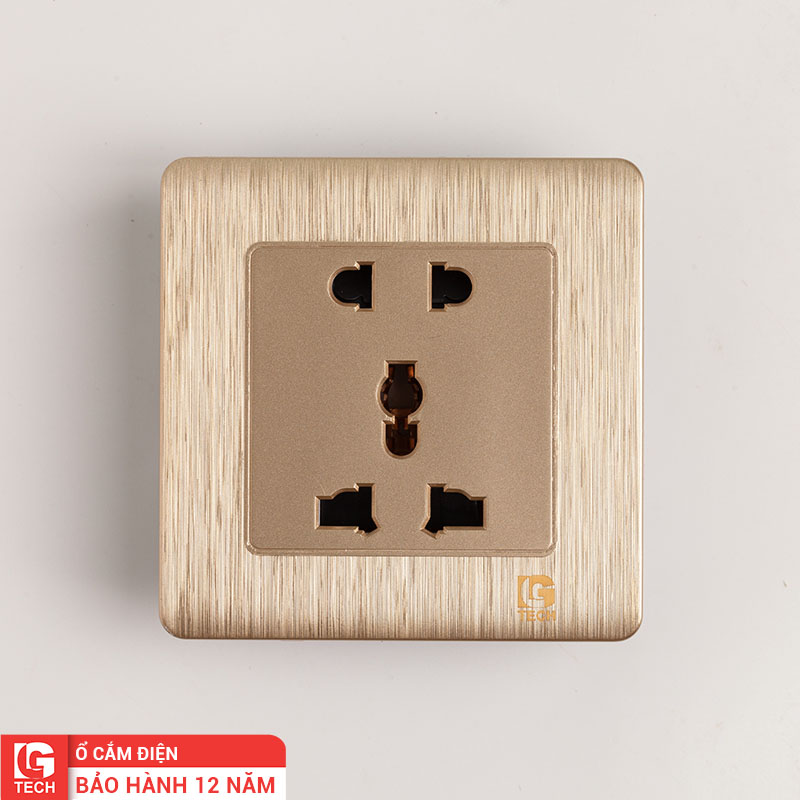 Ổ cắm điện 5 chấu, chuẩn Châu Âu LG tech LG-C60-018