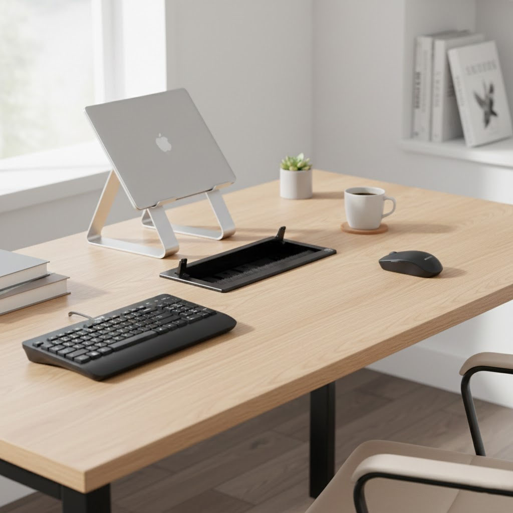 Ổ điện âm bàn đa năng kèm mạng LAN, màu đen  LG Tech LG-L0216B 5