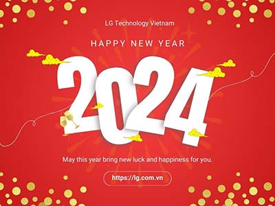 Lịch nghỉ tết dương lịch 2024 tại LG Technology Vietnam