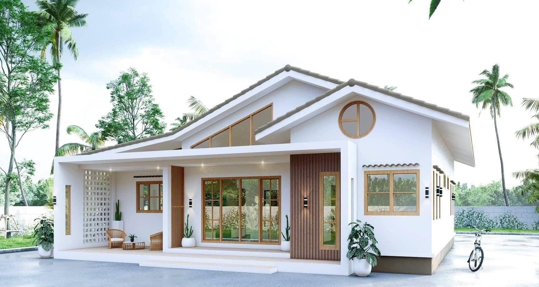 Những mẫu nhà cấp 4 đẹp hiện đại, tiện nghi
