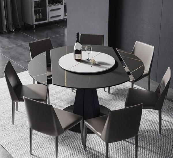 Top 5+ Bàn Ăn Thông Minh Mặt Đá Sang Trọng, Tiện Nghi 1 xu hướng mẫu thiết kế bàn ăn thông minh mặt đá