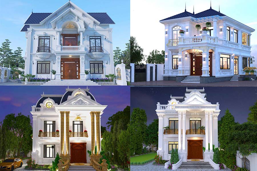 20+ Mẫu Biệt Thự Mini 2 Tầng Kiểu Pháp Đẹp Đẳng Cấp 2024 1 20+ Mẫu Biệt Thự Mini 2 Tầng Kiểu Pháp Đẹp Đẳng Cấp 2024