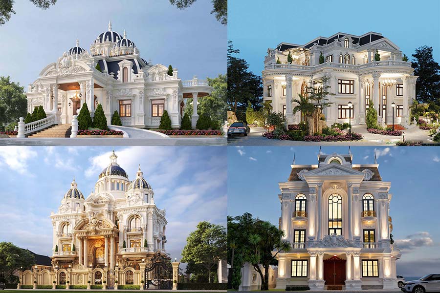10+ Mẫu Biệt Thự Mini Kiểu Pháp Đẹp Được Ưa Chuộng Nhất