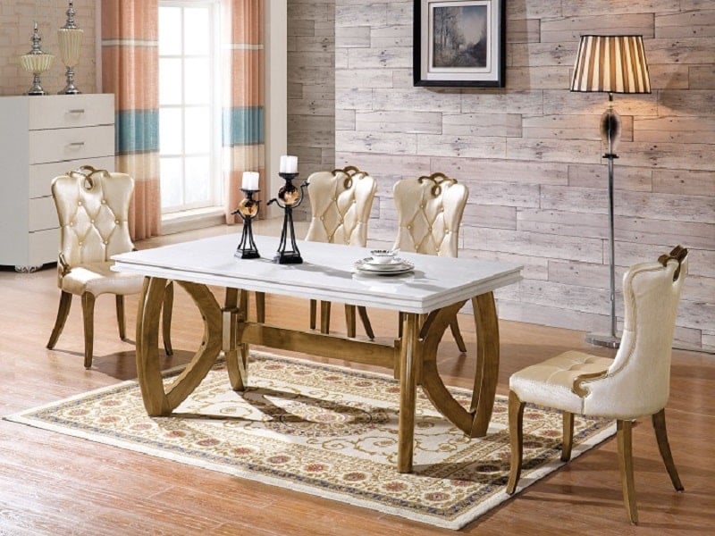 30+ Mẫu Ghế Gỗ Da Đẹp Cho Không Gian Bài Trí Sang Trọng 1 ghế gỗ da âu