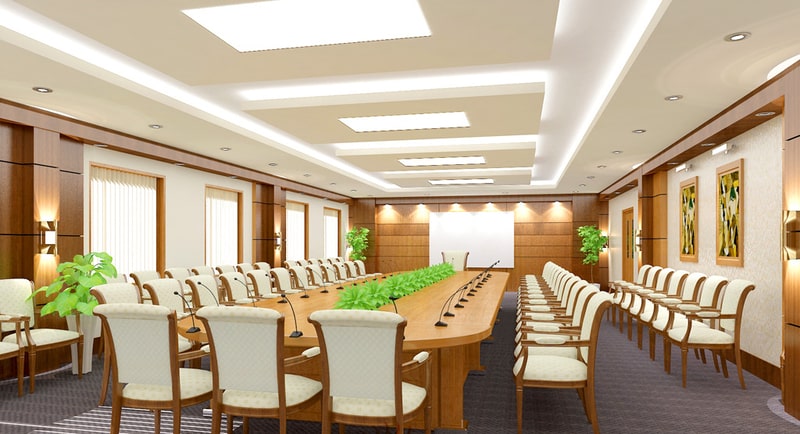 18+ Mẫu Ghế Gỗ Phòng Họp Sang Trọng, Giá Tốt Nhất 2024 1 bàn ghế gỗ phòng họp