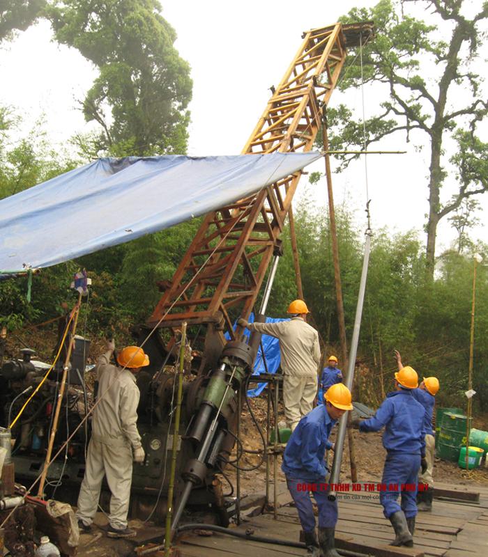 Quy trình khoan khảo sát địa chất 1 Quy trình khoan khảo sát địa chất