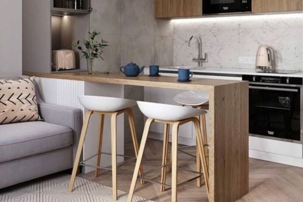 Cách xác định kích thước bàn bar phù hợp không gian đặt