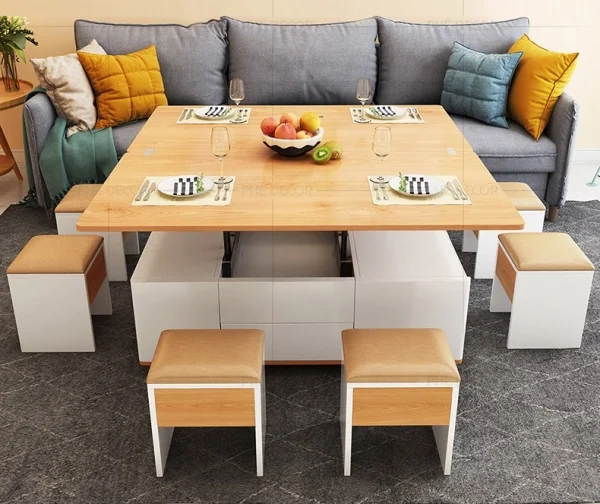 Bàn trà thông minh 3 trong 1 giúp diện tích nhỏ hẹp trở nên rộng rãi 1 mau-ban-tra-thong-minh-14