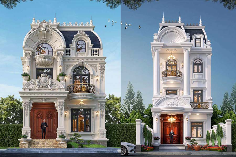 110+ Mẫu Biệt Thự 3 Tầng Tân Cổ Điển Đẹp Xu Hướng 2024