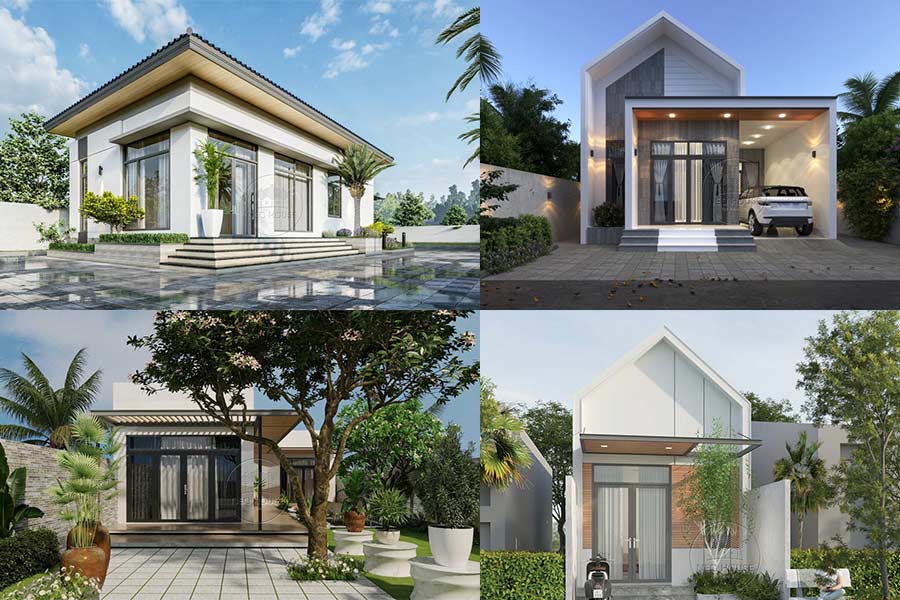 25+ Mẫu nhà cấp 4 4 phòng ngủ 400 triệu được yêu thích nhất 1 25+ Mẫu nhà cấp 4 4 phòng ngủ 400 triệu được yêu thích nhất