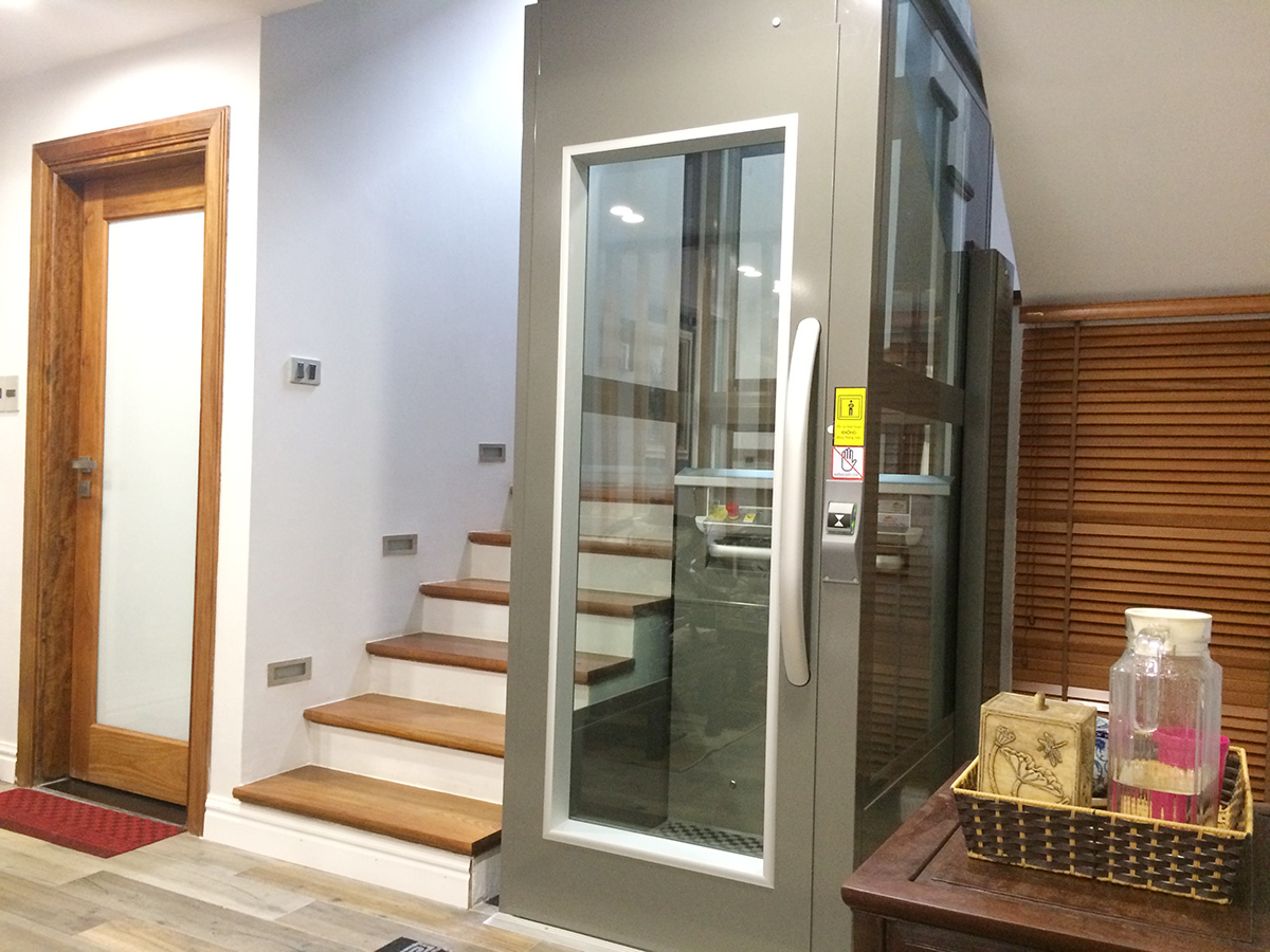 Công suất điện của thang máy gia đình - Nên Dùng Nguồn Điện 1 Pha Hay 3 Pha 1 thang máy cho chung cư mini