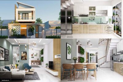 Top 5+ Mẫu thiết kế nhà nhỏ 4×10 đẹp tối ưu không gian sống 1