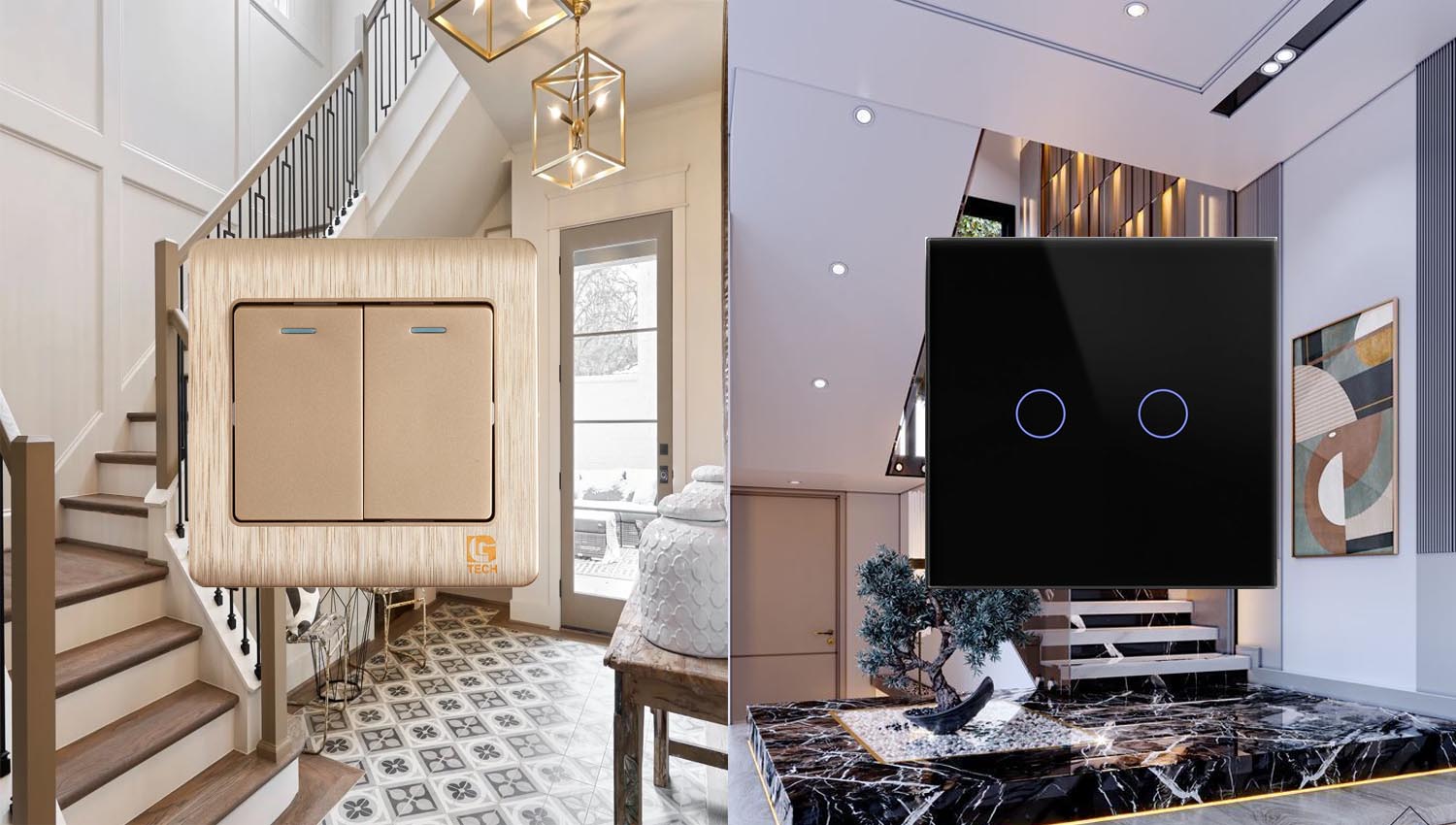 Nên chọn công tắc cầu thang cơ hay cảm ứng? So sánh chi tiết‌ 1