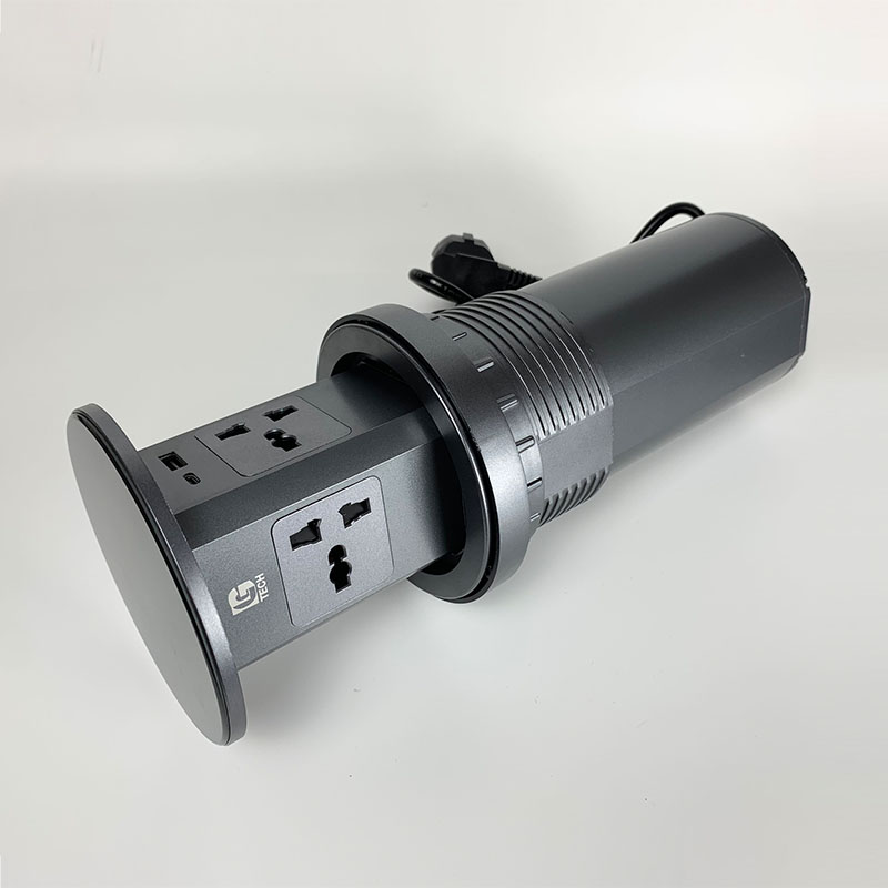 Ổ Cắm Điện Âm Bàn Đảo Bếp Màu Xám LG Tech LG-ABD-001Gr 1 Ổ Cắm Điện Âm Bàn Đảo Bếp Màu Xám LG Tech LG-ABD-001Gr
