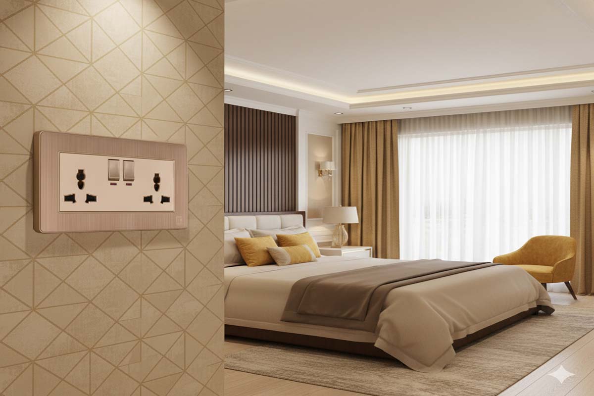 Ổ điện âm tường và công tắc chất liệu Aluminium là gì? 7 Ổ điện âm tường và công tắc chất liệu Aluminium là gì? 7