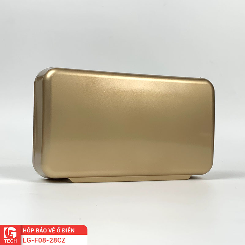 Hộp bảo vệ ổ điện trong nhà sơn mạ vàng LG-F08-28CZ