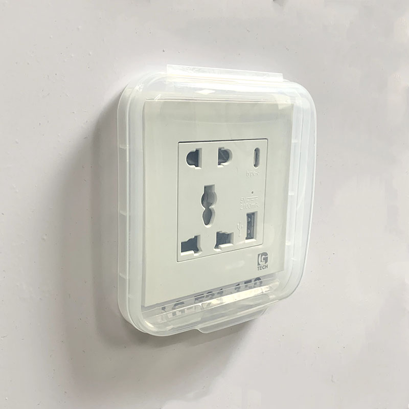 Hộp bảo vệ ổ điện trong nhà LG-F08-PPKG 1 Hộp bảo vệ ổ điện trong nhà LG-F08-PPKG