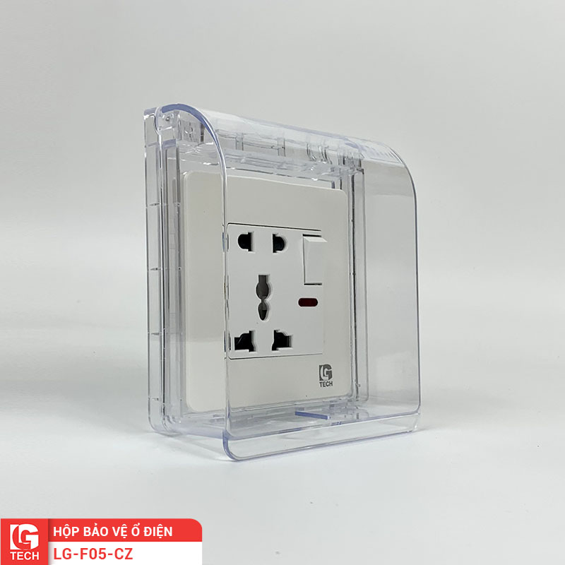 Hộp che ổ điện ngoài trời IP55 LG-F05-CZ
