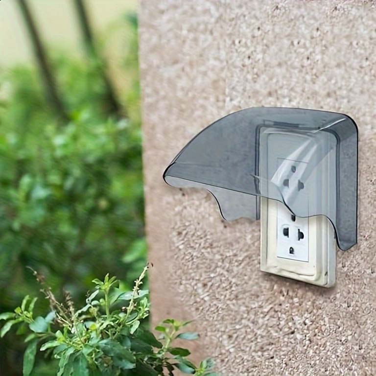 Ổ điện âm tường chống nước cho nhà tắm, ban công