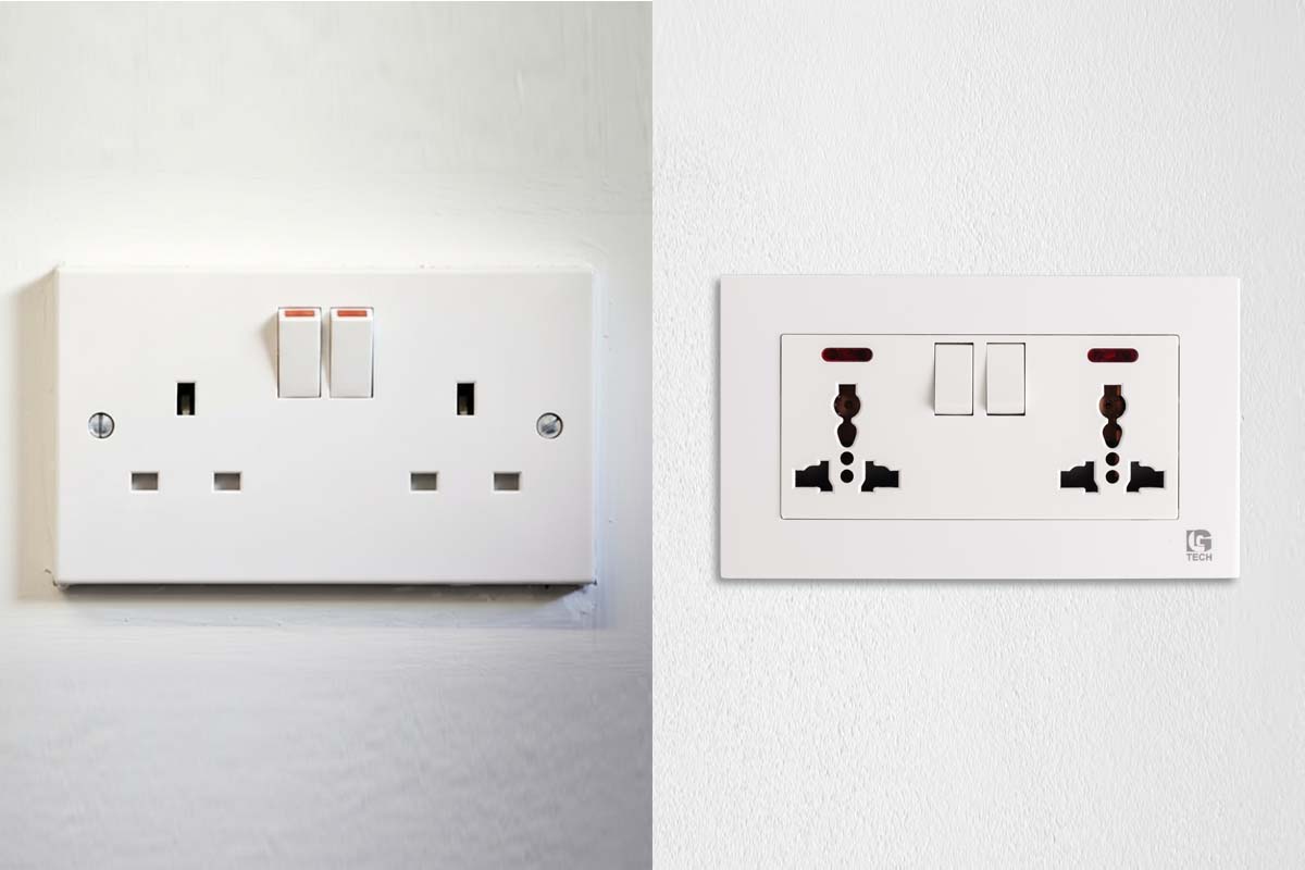 Ổ điện âm tường giá rẻ và cao cấp: Khác biệt ở điểm nào? 1 Ổ điện âm tường giá rẻ và cao cấp: Khác biệt ở điểm nào? 1