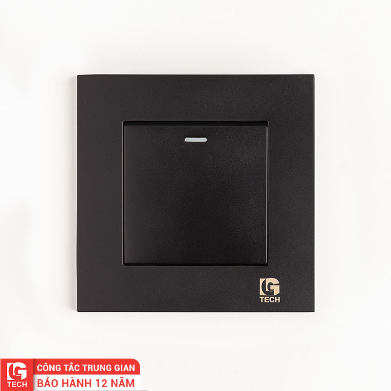 Công tắc trung gian màu đen LG-B20-001X