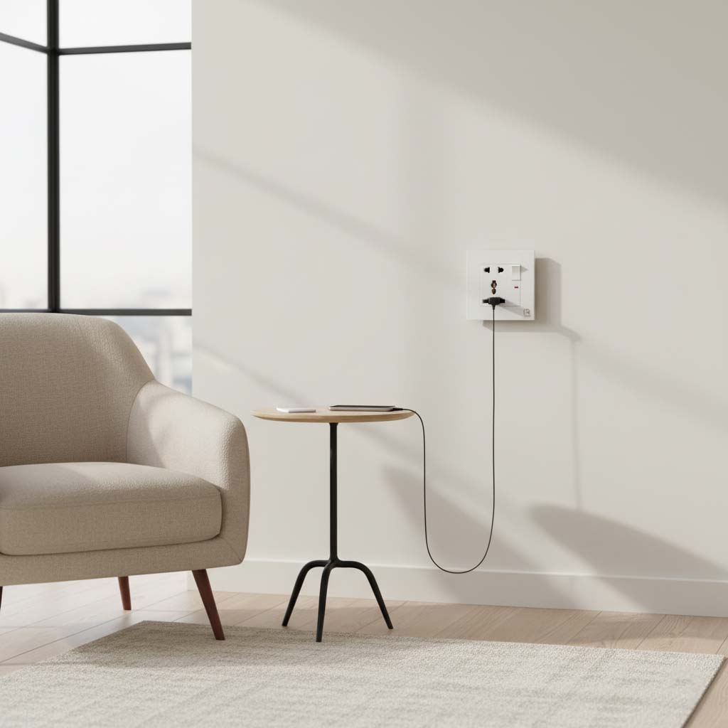 Các loại ổ điện âm tường phổ biến hiện nay: Chọn sao cho phù hợp nhu cầu? 3 Ổ điện âm tường có công tắc