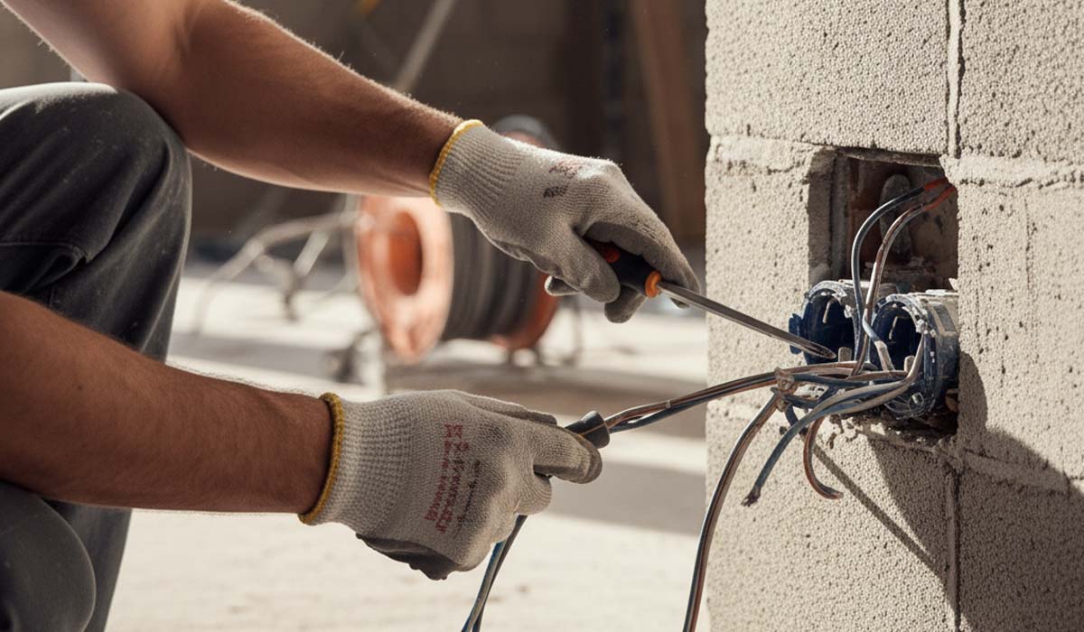 Thực tế thi công: Những lỗi thường gặp khi lắp đặt ổ điện âm tường và cách khắc phục 9