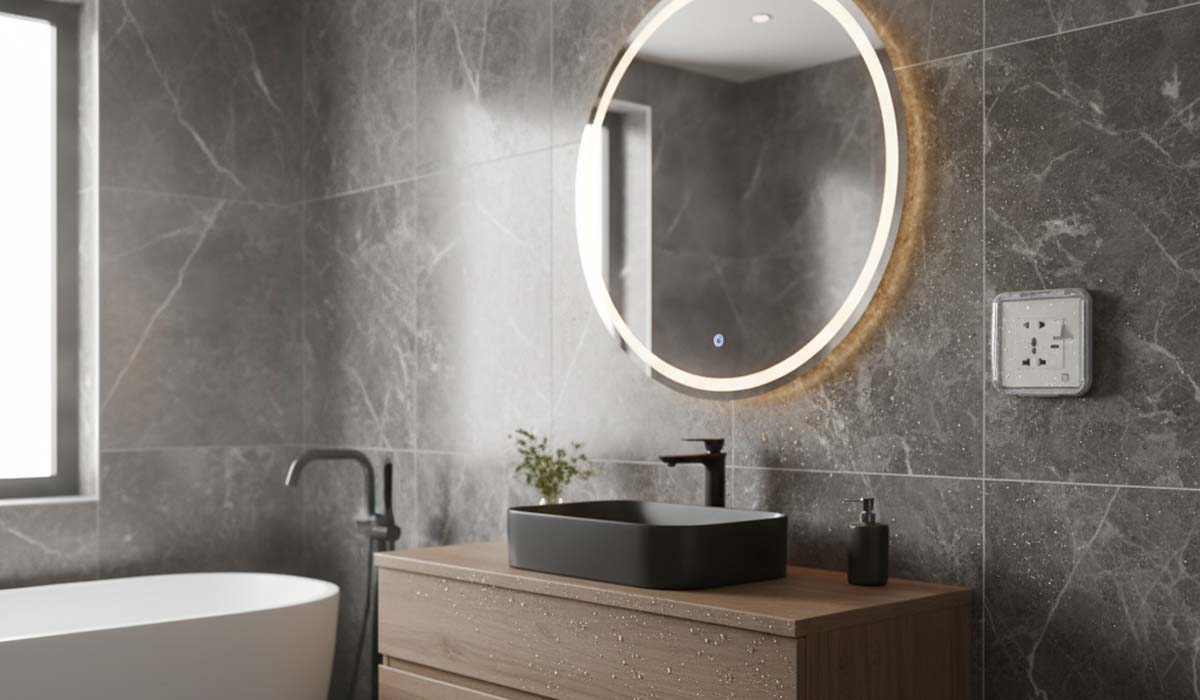 Ổ cắm âm tường trong môi trường ẩm ướt: Vì sao IP55 là tiêu chuẩn tối thiểu? 2