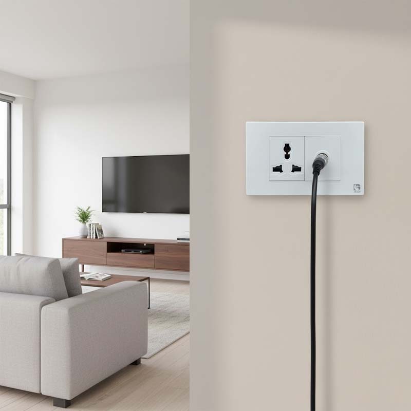 Ổ cắm âm tường cho TV treo tường