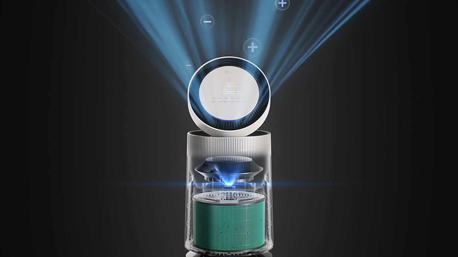 Máy lọc không khí LG PuriCare360 Alpha PET 1 tầng - AS65GDBY0 - Hàng chính hãng 13