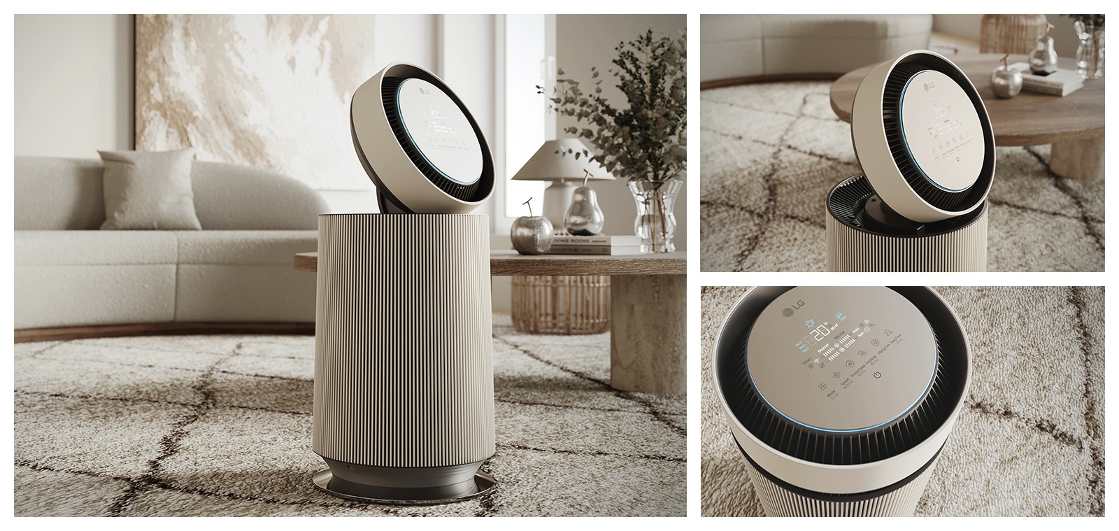 Máy lọc không khí LG PuriCare360 Alpha PET 1 tầng - AS65GDBY0 - Hàng chính hãng 15