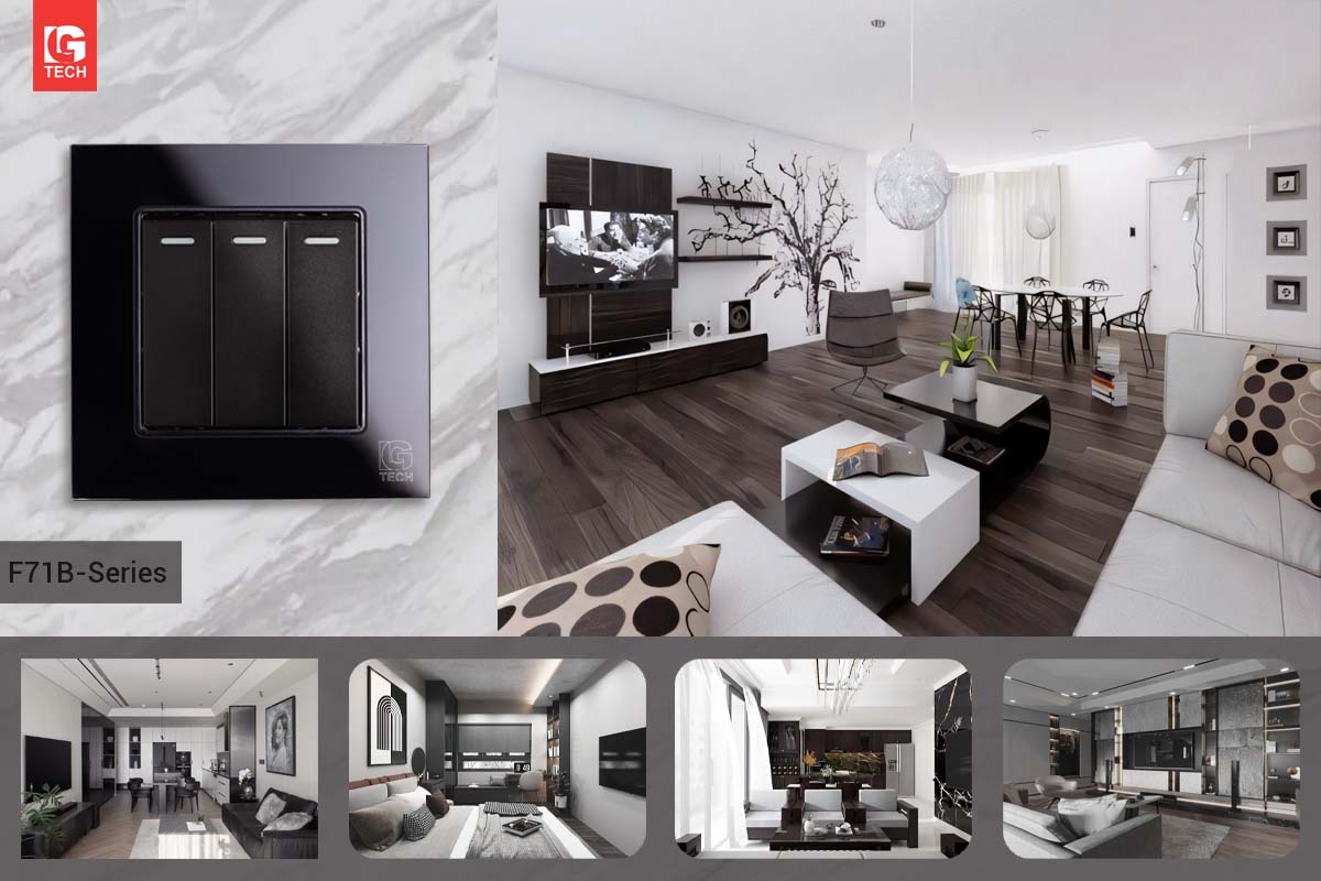 Công tắc ổ cắm LG-F71B Series